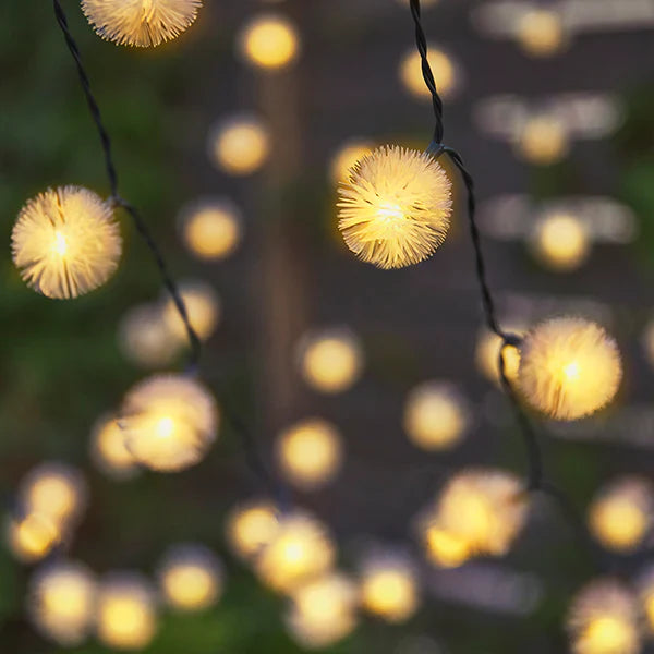 Solar Powered Fairy Lights | Warm White Glow 3