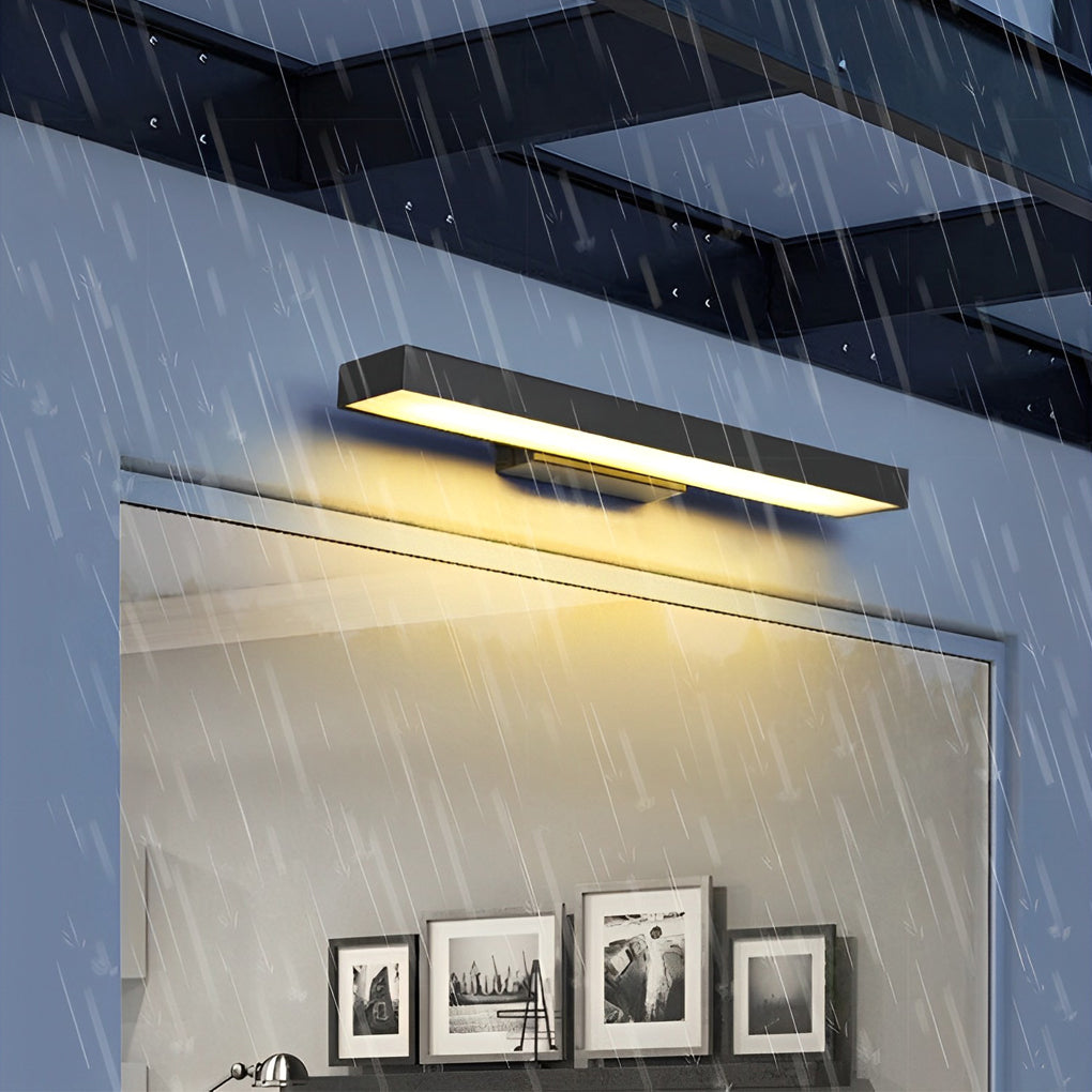 Stylish Black Stainless Steel Outdoor Light | Motion Sensor & Waterproof 3