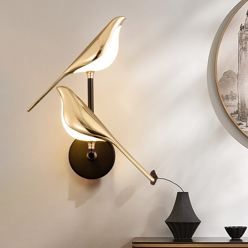 Stylish LED Wall Light | Modern Bird Design 2
