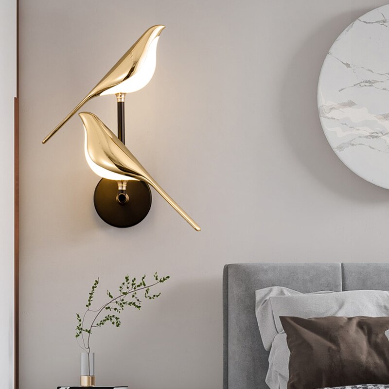 Stylish LED Wall Light | Modern Bird Design 5