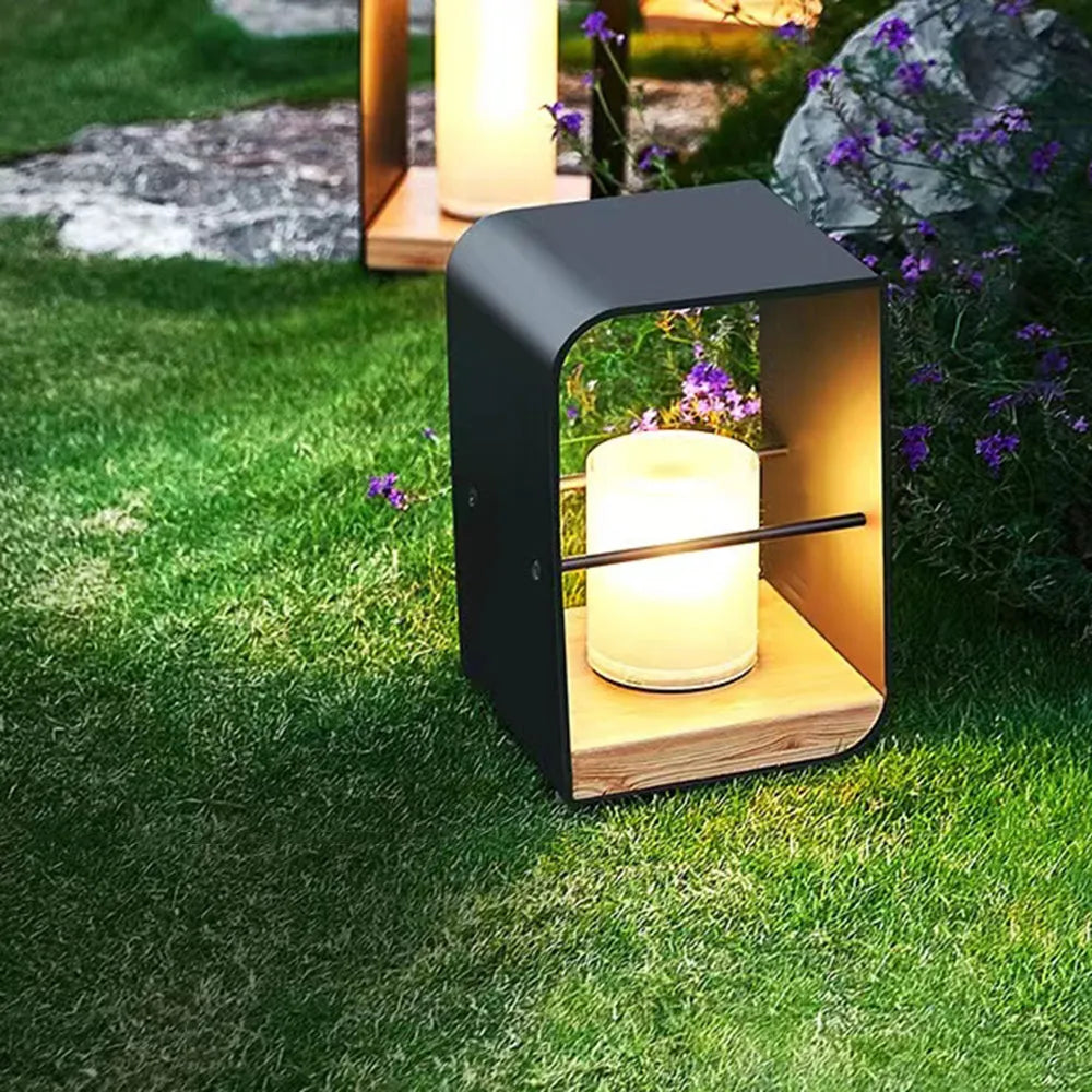 Stylish Outdoor Floor Lamp | Solar Powered & Weather Resistant 0