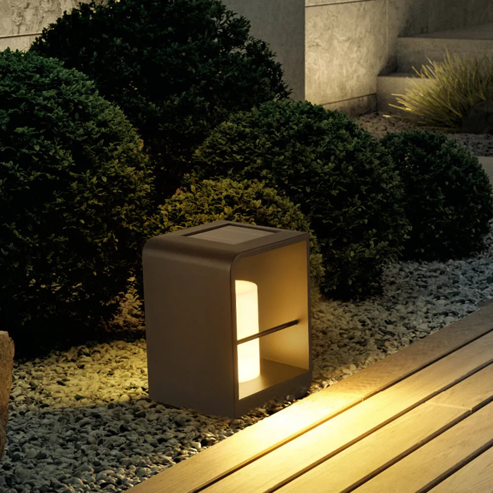 Stylish Outdoor Floor Lamp | Solar Powered & Weather Resistant 7