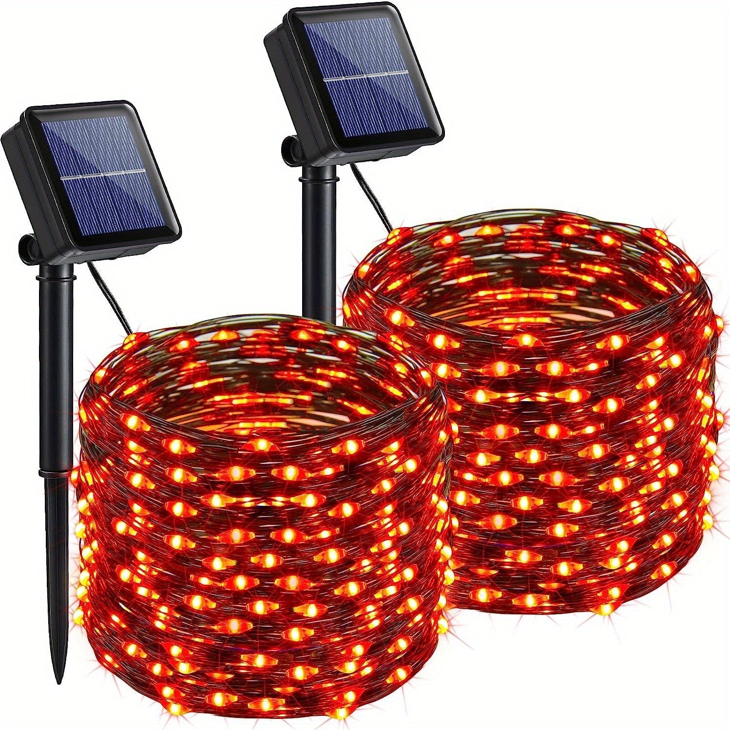 Vibrant Solar Powered Fairy Lights | 200 LED Outdoor String Lights 0