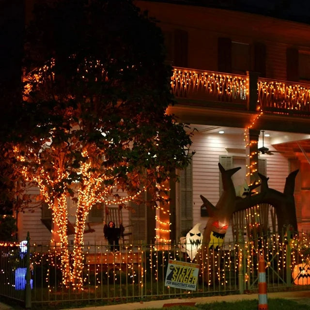 Vibrant Solar Powered Fairy Lights | 200 LED Outdoor String Lights 1