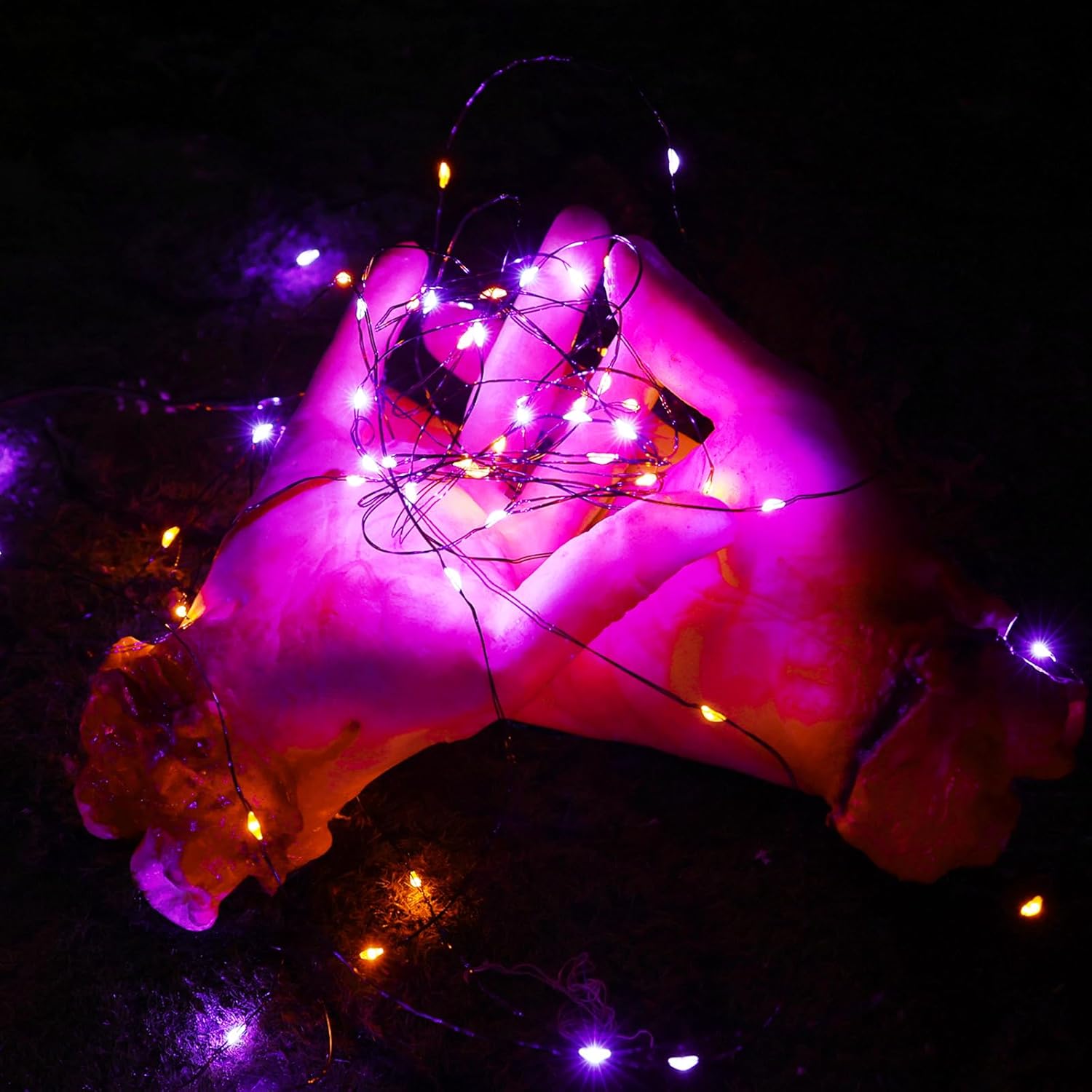 Vibrant Solar Powered Fairy Lights | 200 LED Outdoor String Lights 3