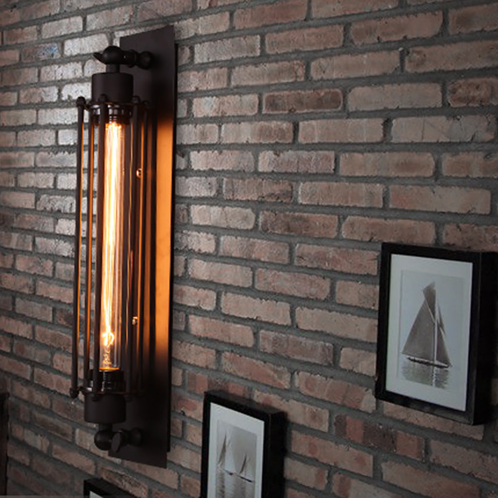 Vintage Industrial Wall Light | Durable Iron Sconce 3