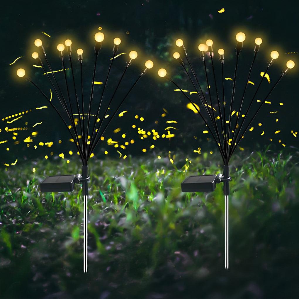 Waterproof Solar Garden Lights | LED Firefly Stakes 1