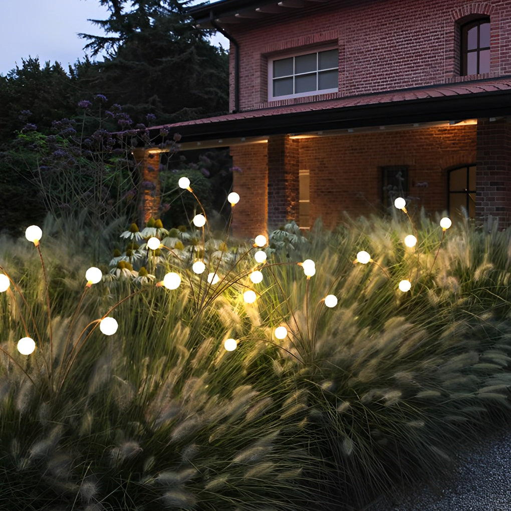 Waterproof Solar Garden Lights | LED Firefly Stakes 7