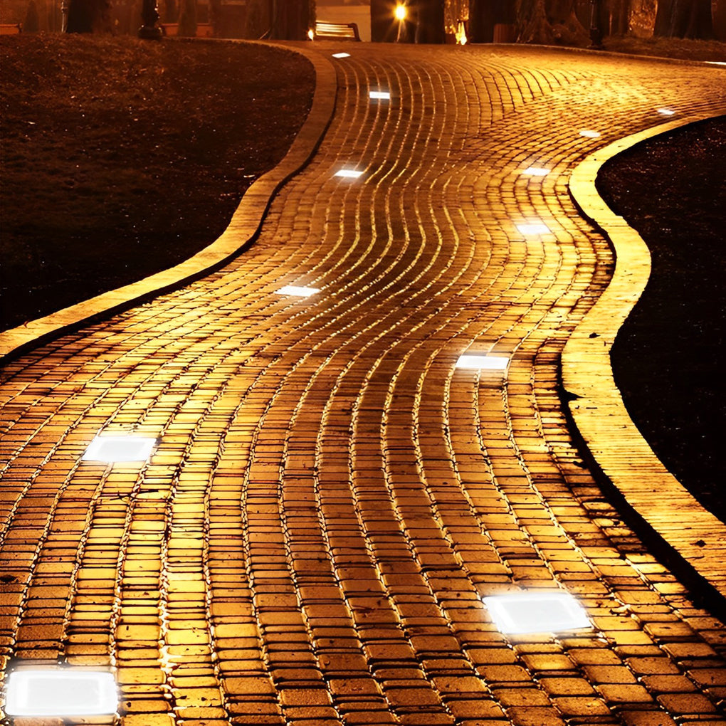 Waterproof Solar Path Lights | Crystal Glass Design & Outdoor Illumination 8