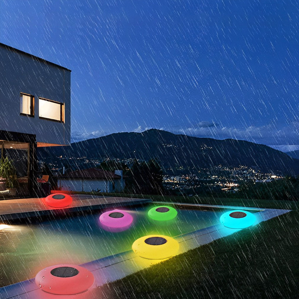 Waterproof Solar Pool Lights | Colour-Changing LED 8