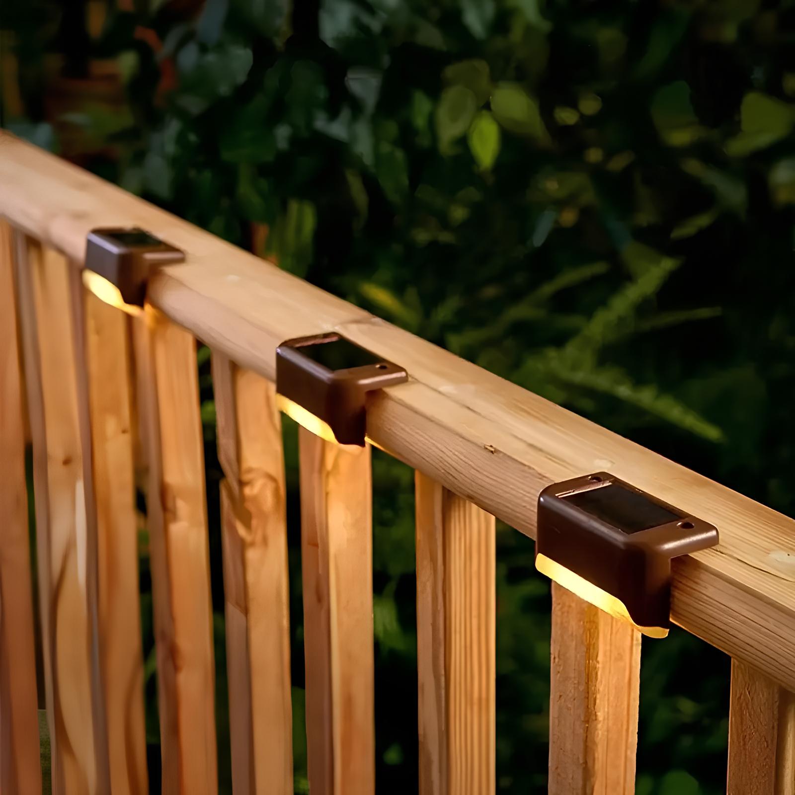 Weather-Resistant Solar Step Lights | Automatic LED Lighting 0