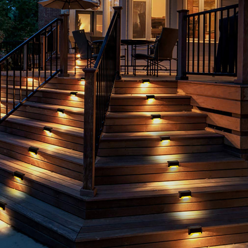 Weather-Resistant Solar Step Lights | Automatic LED Lighting 1