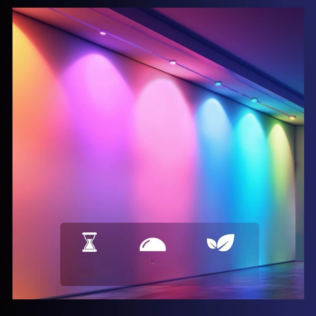 Weather-Resistant, Smart Control Outdoor Lights | RGBIC Technology 4