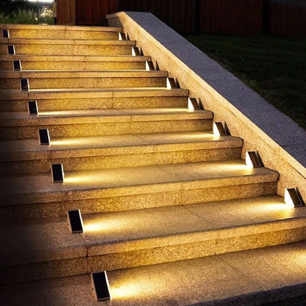 Weatherproof Solar Step Lights | Energy-Efficient LED 1