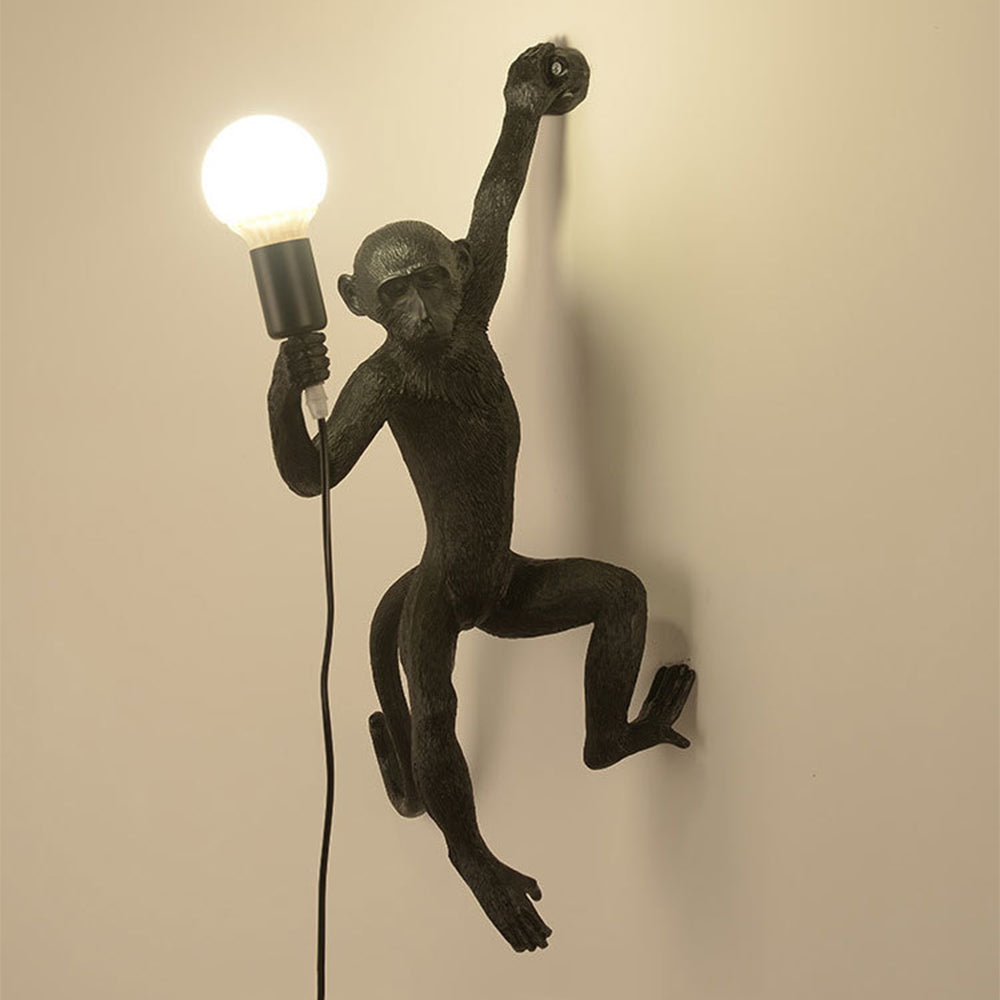 Whimsical Monkey Wall Light | Vintage-Inspired Design 0