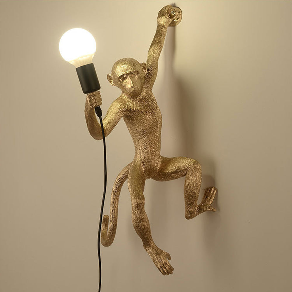 Whimsical Monkey Wall Light | Vintage-Inspired Design 5