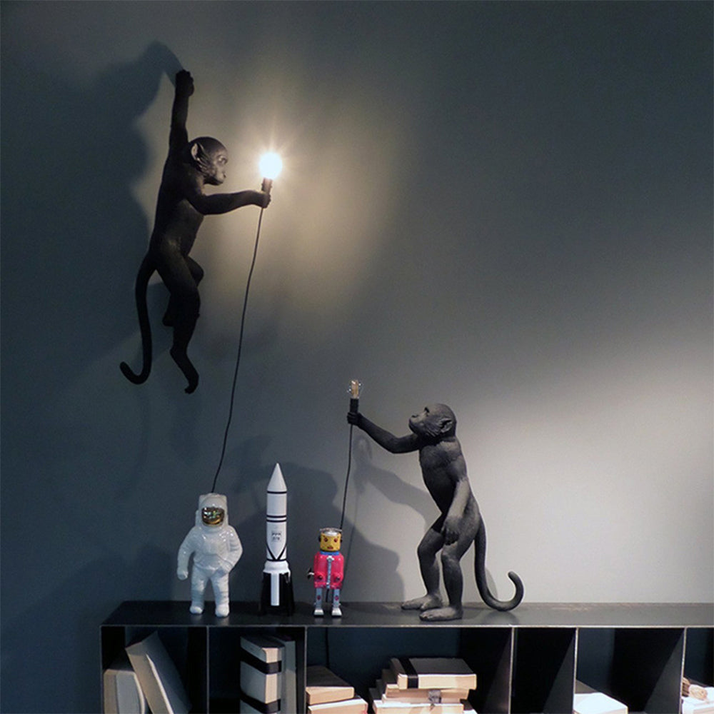 Whimsical Monkey Wall Light | Vintage-Inspired Design 7