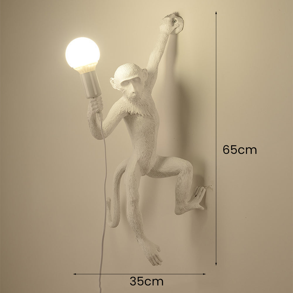 Whimsical Monkey Wall Light | Vintage-Inspired Design 8