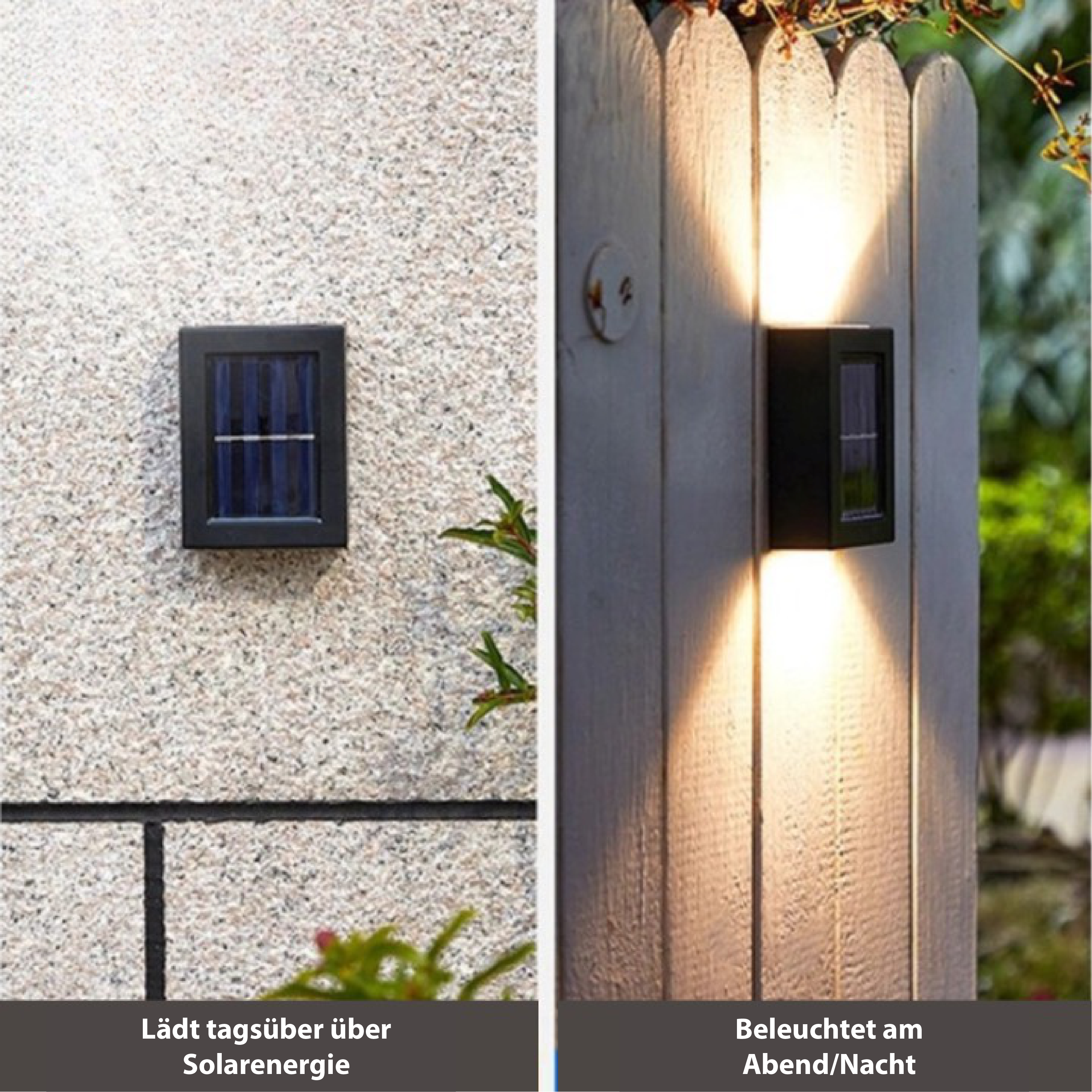 Wireless Solar LED Wall Light | Eco-Friendly & Weatherproof 1
