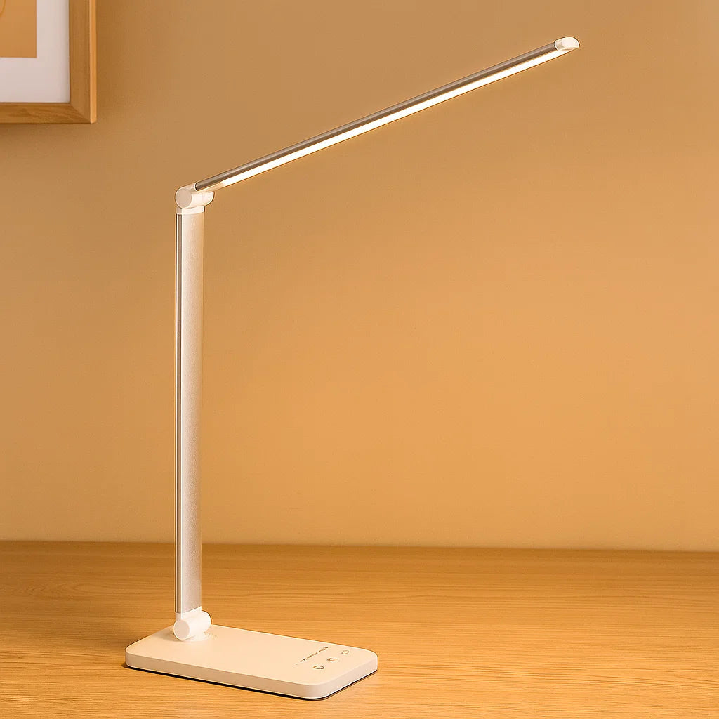 Adjustable LED Desk Lamp | USB Charging & Dimmable 3