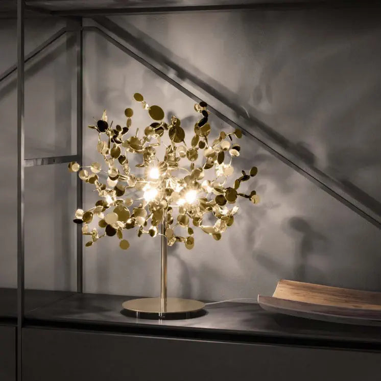 Artistic Metal Cluster Bedside Lamp | Modern Design 0