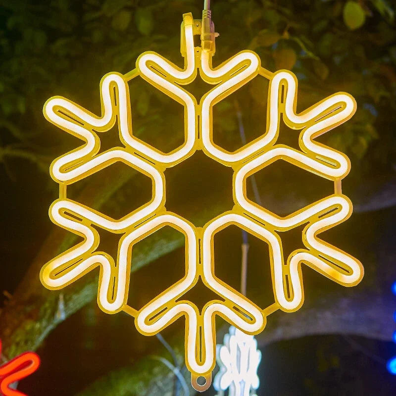 Bright LED Outdoor Snowflake Lights | Waterproof & Energy-Efficient 4