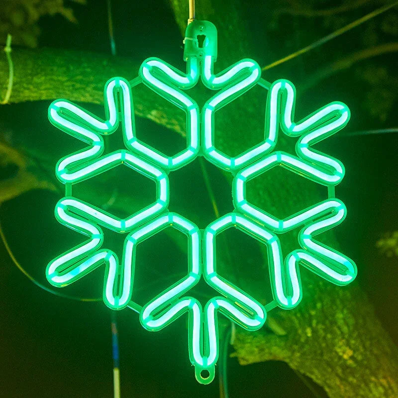 Bright LED Outdoor Snowflake Lights | Waterproof & Energy-Efficient 7