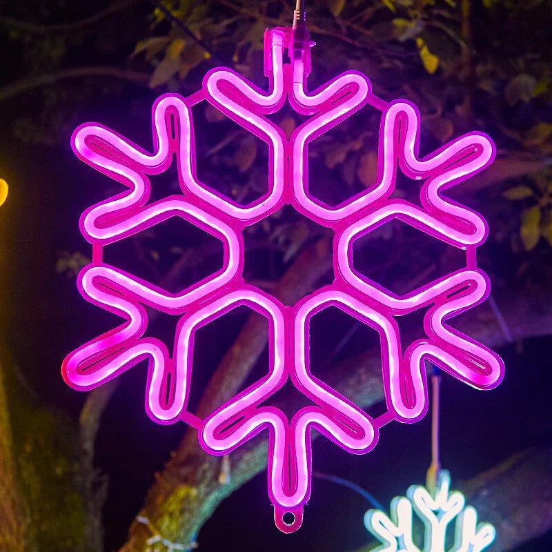 Bright LED Outdoor Snowflake Lights | Waterproof & Energy-Efficient 9