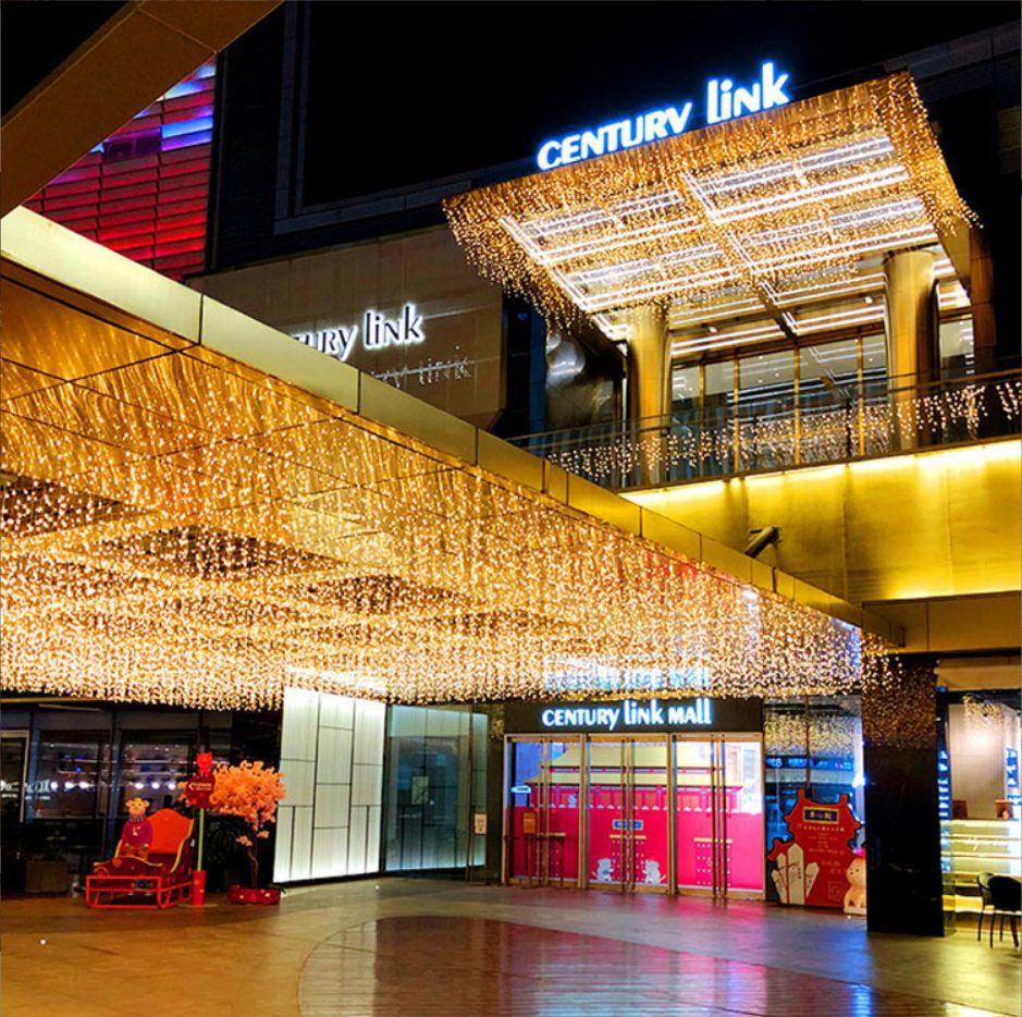 Cascading LED Fairy Lights | Outdoor Icicle Decorations 0