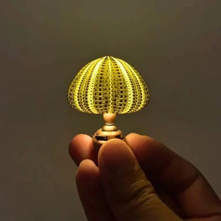 Charming Mini Table Lamp | DIY Sea Urchin Design 4