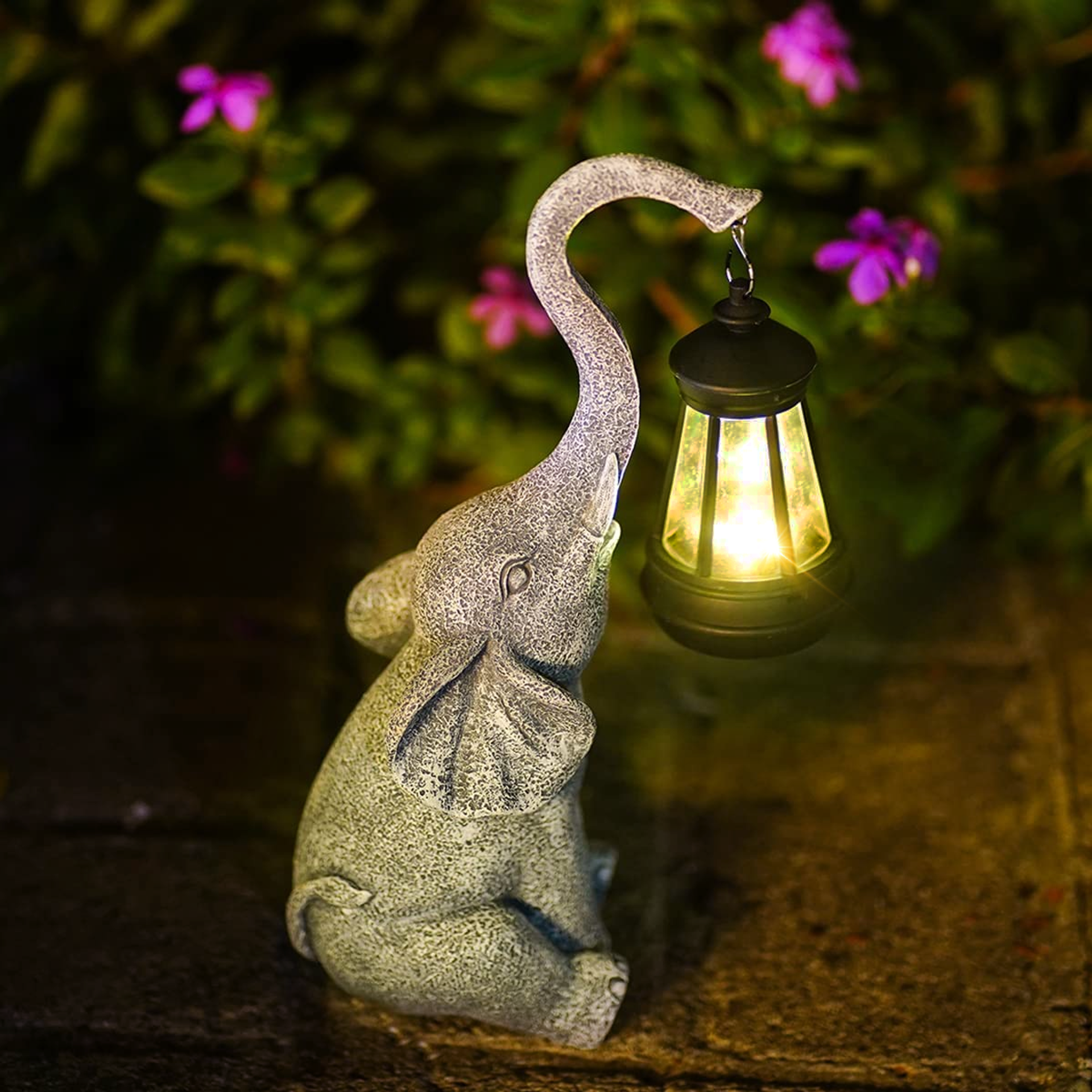 Charming Solar Elephant Light | Outdoor Garden Decor 2