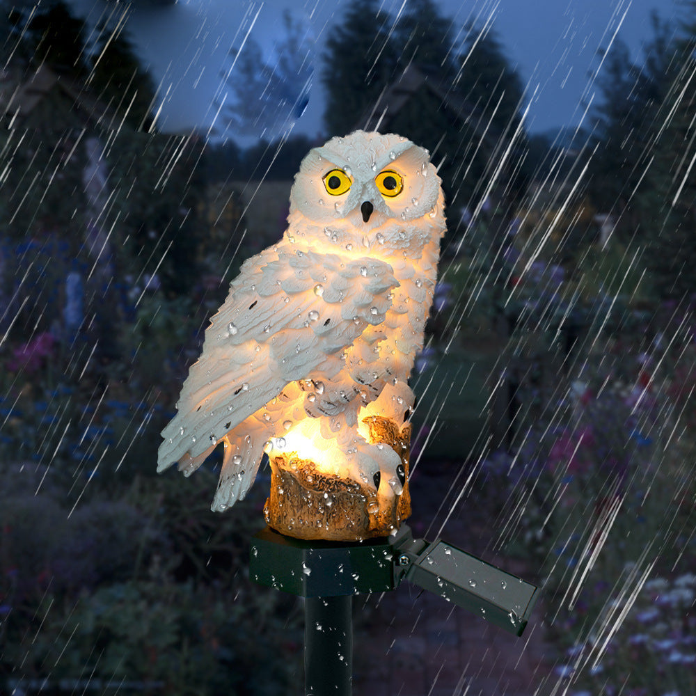 Charming Solar Garden Lights | LED Outdoor Owl Decor 2
