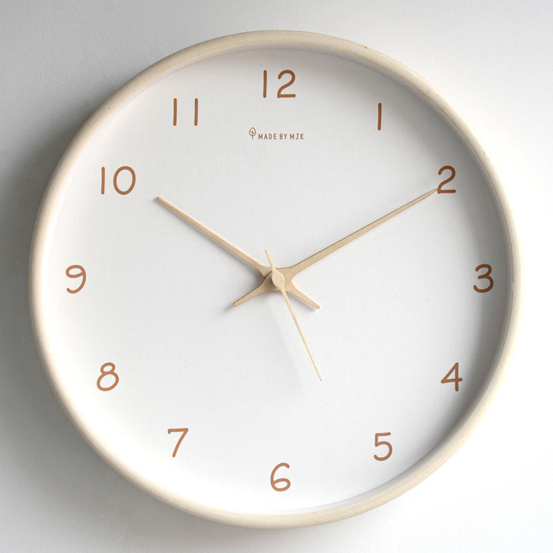 Classic Wooden Wall Clock | Silent & Durable Design 1