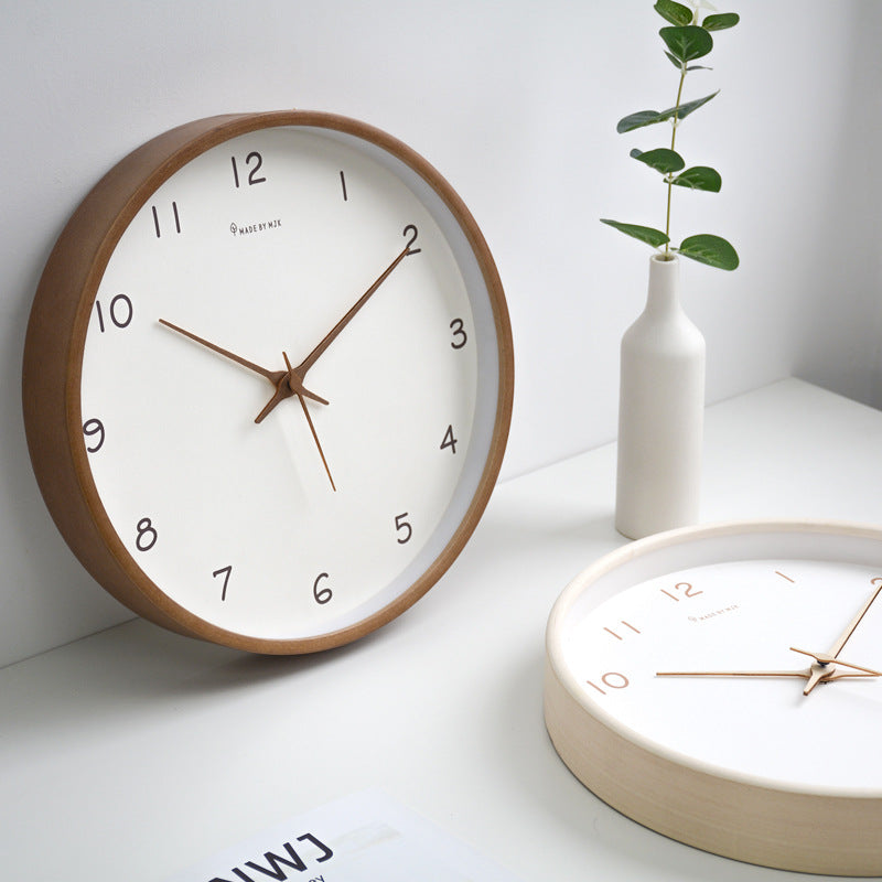 Classic Wooden Wall Clock | Silent & Durable Design 2