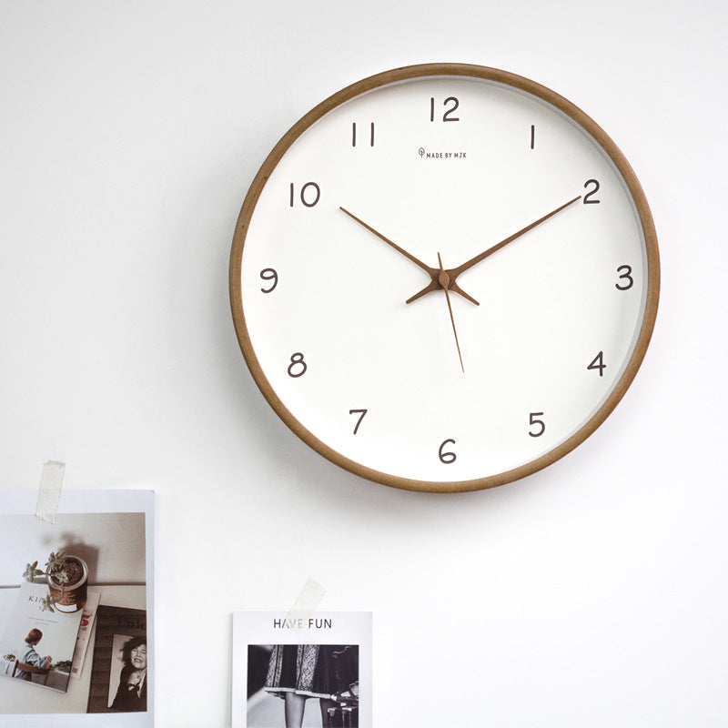 Classic Wooden Wall Clock | Silent & Durable Design 5