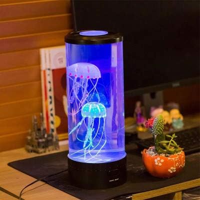 Color-Changing LED Mood Lamp | Remote-Controlled Jellyfish Effect 0