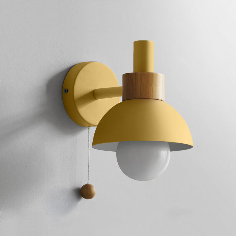 Colorful Modern Wall Light | Stylish Globe Shade 0