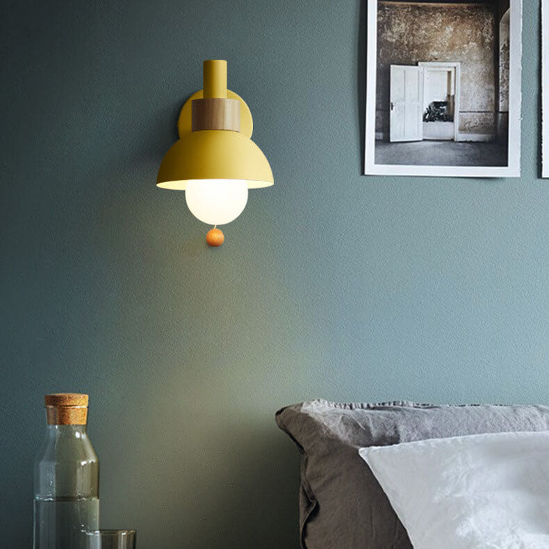 Colorful Modern Wall Light | Stylish Globe Shade 12