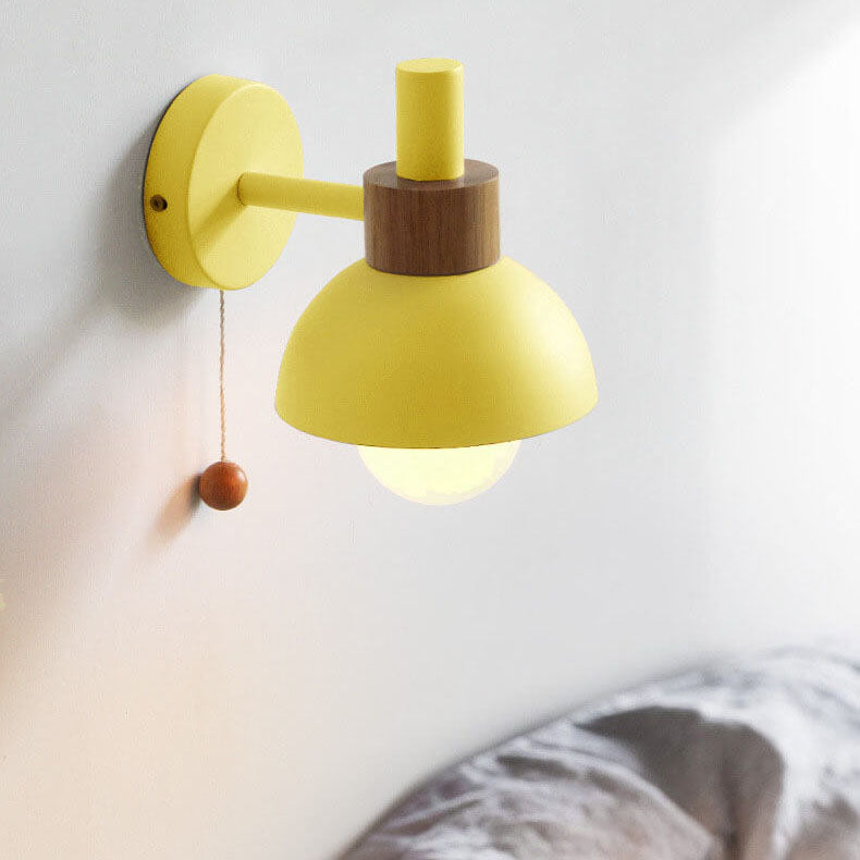 Colorful Modern Wall Light | Stylish Globe Shade 7