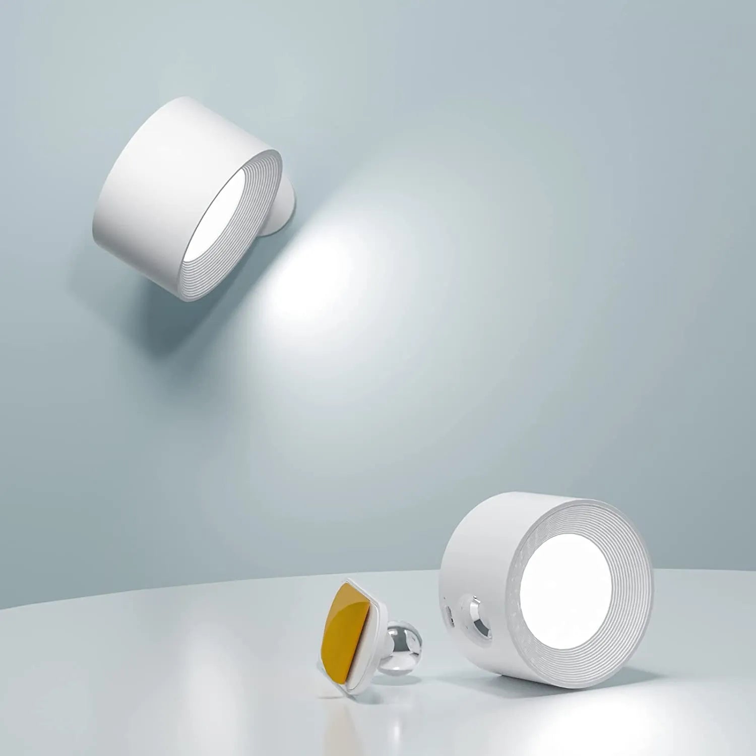 Cordless Adjustable LED Wall Light | Rechargeable & Rotatable 0