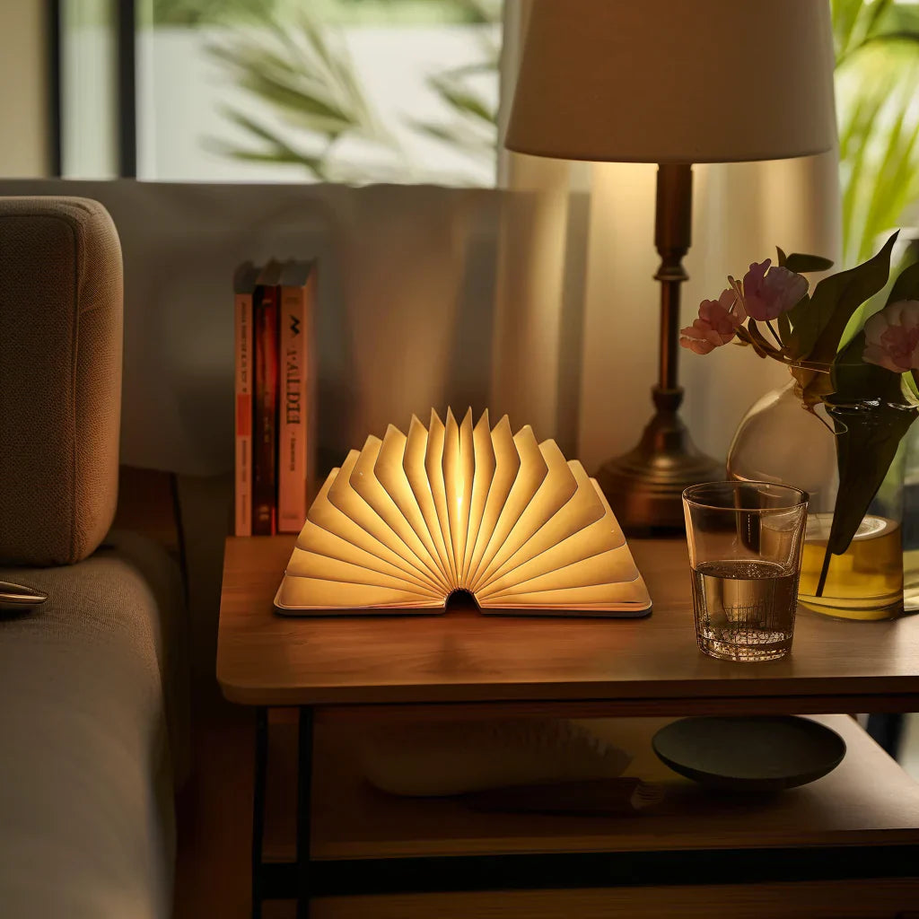 Creative Foldable LED Table Lamp | USB Rechargeable & Touch Sensor 1