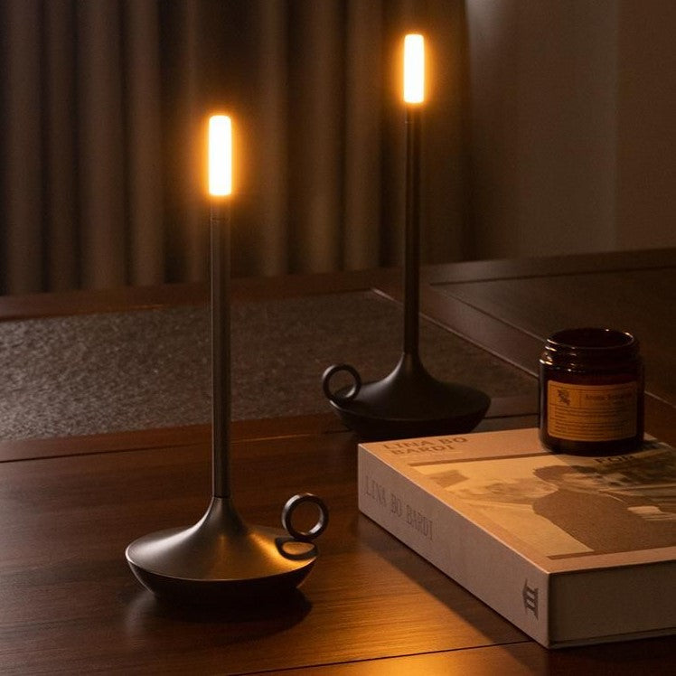 Dimmable LED Table Lamp | Modern Cordless Design & Battery Operated 5