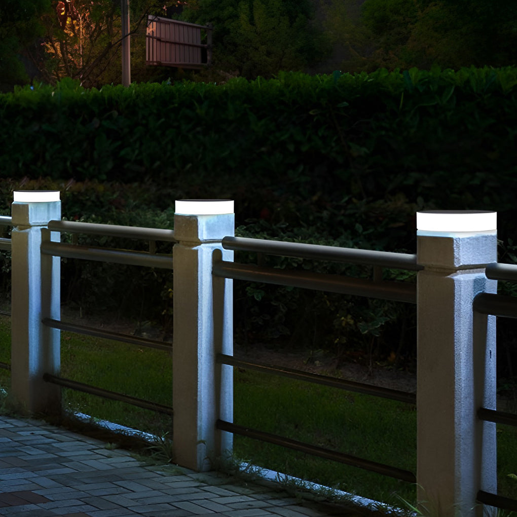 Durable Solar Garden Lights | LED Outdoor Ground Discs 8