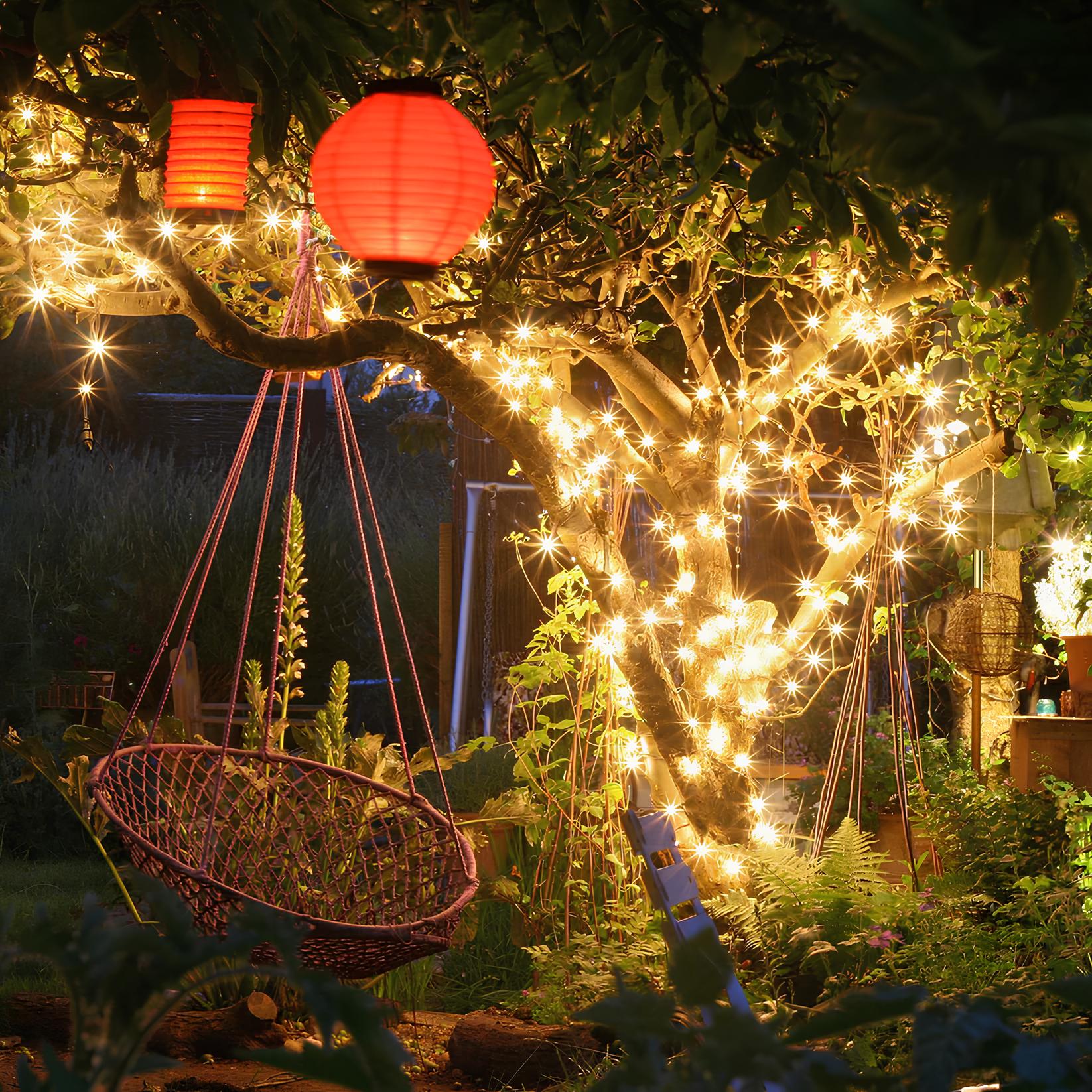 Eco-Friendly Solar String Lights | Waterproof & Versatile 8