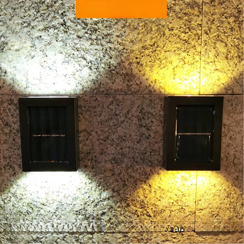 Eco-Friendly Solar Wall Lights | Weather-Resistant Outdoor Fixture 3