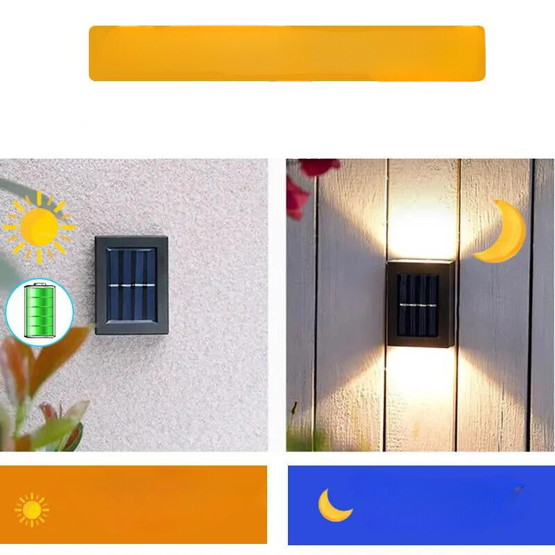 Eco-Friendly Solar Wall Lights | Weather-Resistant Outdoor Fixture 6