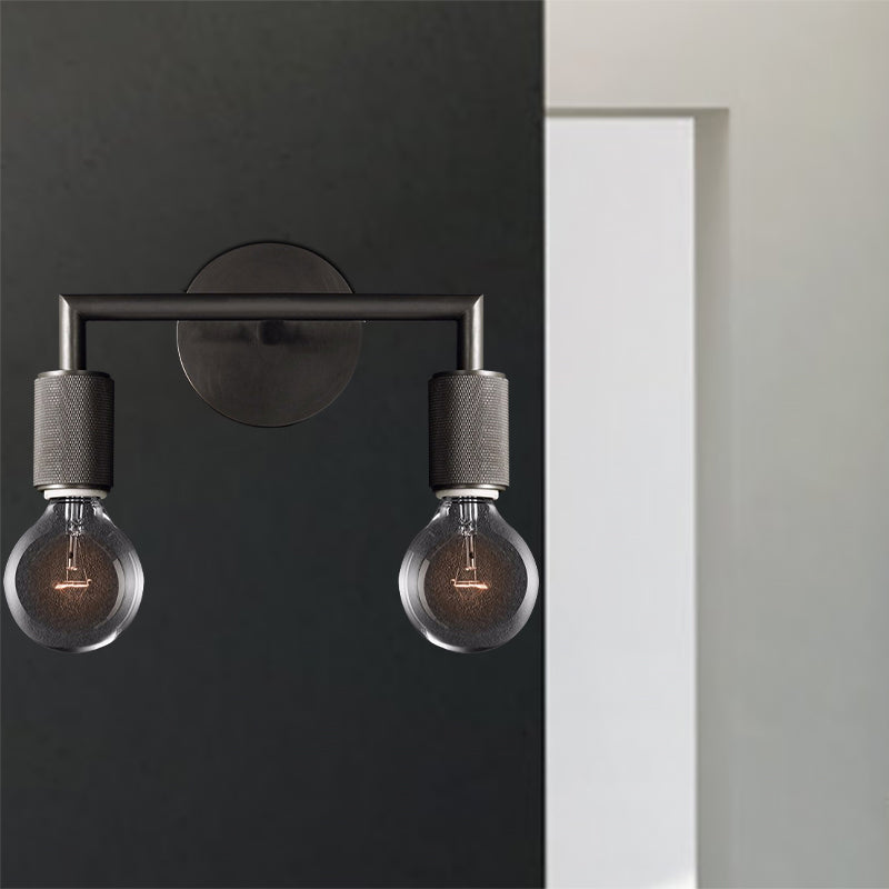 Elegant Brass Wall Light | Double Bulb Sconce 7
