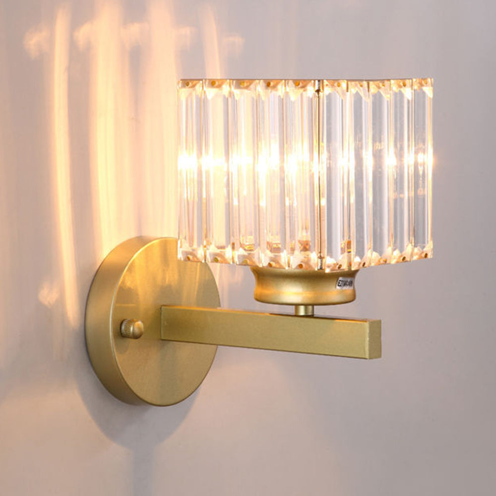 Elegant Crystal Wall Light | Modern Arm Design 10