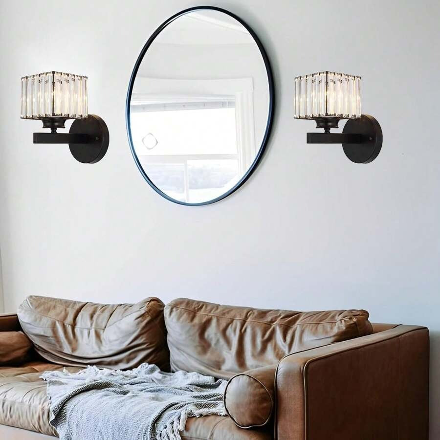 Elegant Crystal Wall Light | Modern Arm Design 6