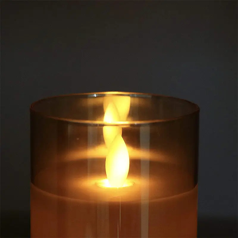 Elegant Flameless Candle Set | Realistic Flickering Light 5